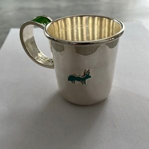 Kate Spade New York LENOX Pippin Park Silver Plate Baby cup